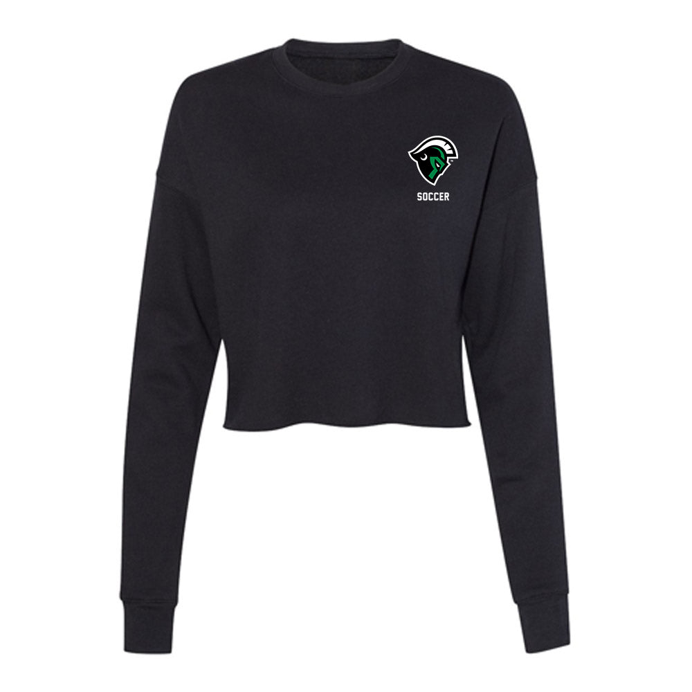 USC Upstate - NCAA Men's Soccer : Anthony Cox - Women's Cropped Crew Fleece-0