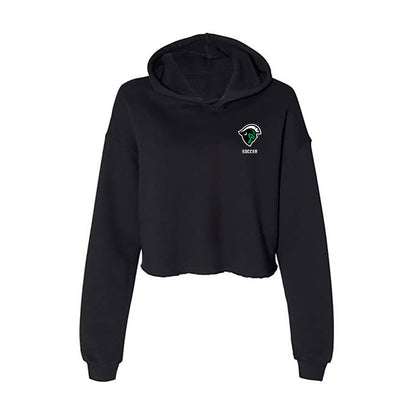 USC Upstate - NCAA Men's Soccer : Qingcheng Du - Women's Crop Fleece Hoodie-0
