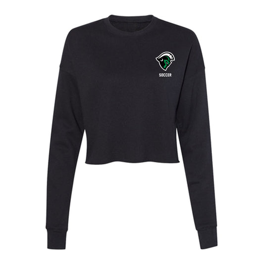 USC Upstate - NCAA Men's Soccer : James Hungerbuhler - Women's Cropped Crew Fleece-0