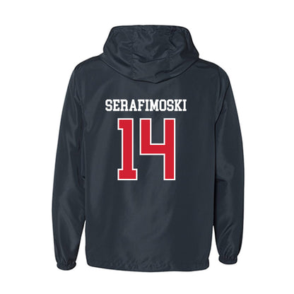 Robert Morris - NCAA Men's Basketball : Vasilije Serafimoski - Windbreaker-1