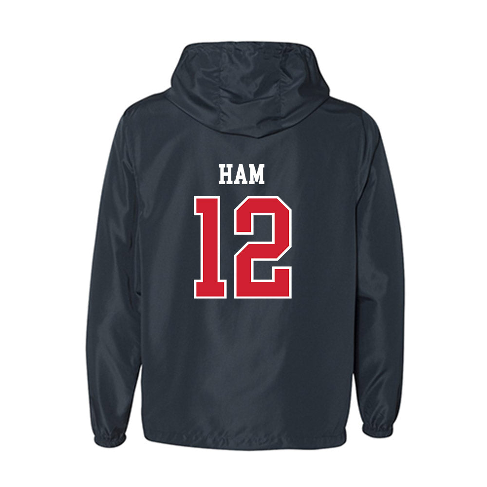 Robert Morris - NCAA Women's Ice Hockey : Ashlyn Ham - Windbreaker-1