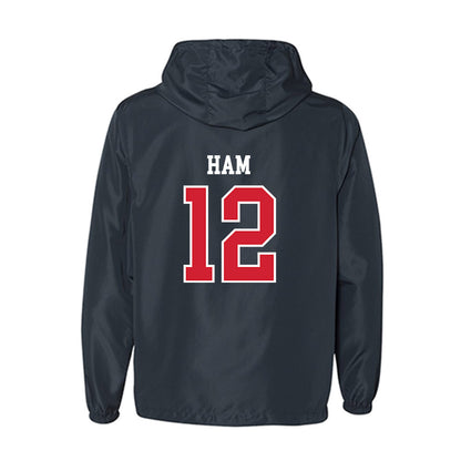 Robert Morris - NCAA Women's Ice Hockey : Ashlyn Ham - Windbreaker-1
