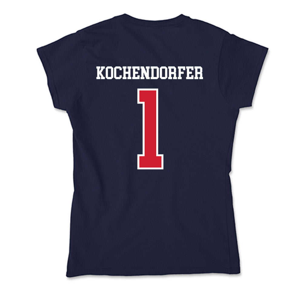 Robert Morris - NCAA Men's Ice Hockey : Croix Kochendorfer - Soft Style Women’s T-Shirt-1