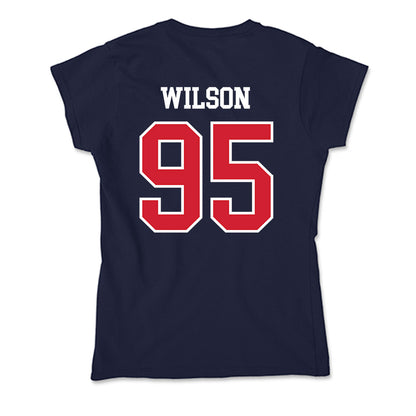 Robert Morris - NCAA Football : Asher Wilson - Soft Style Women’s T-Shirt-1
