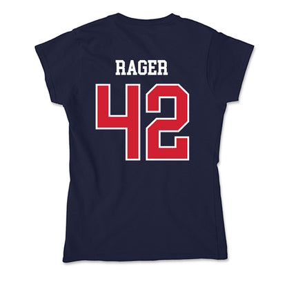 Robert Morris - NCAA Football : Carson Rager - Soft Style Women’s T-Shirt-1