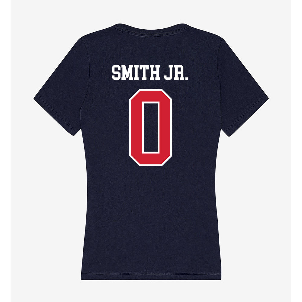 Robert Morris - NCAA Football : Carl Smith Jr. - Women's V-Neck T-Shirt-1