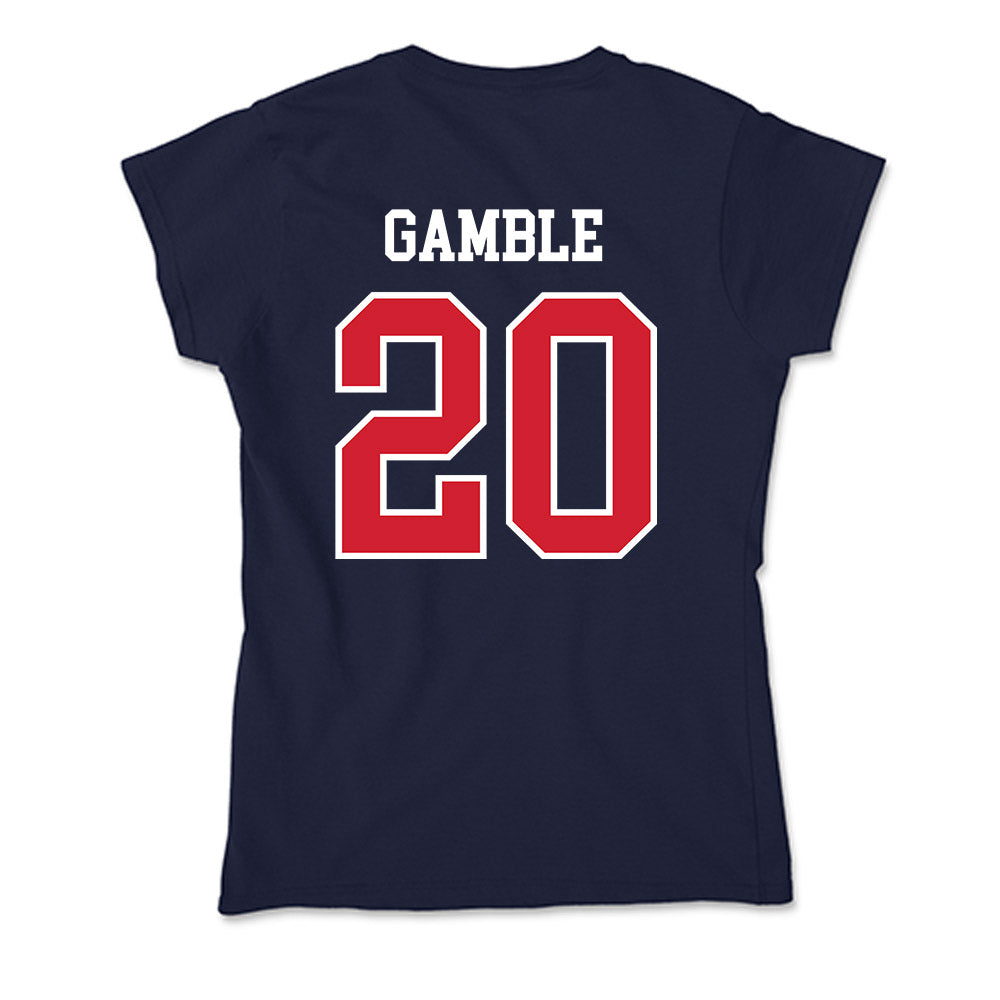 Robert Morris - NCAA Women's Soccer : Shauna Gamble - Soft Style Women’s T-Shirt-1