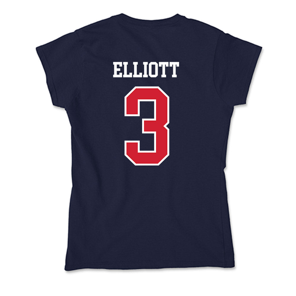 Robert Morris - NCAA Men's Ice Hockey : Dominic Elliott - Soft Style Women’s T-Shirt-1