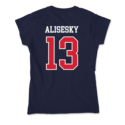 Robert Morris - NCAA Softball : Morgan Alisesky - Soft Style Women’s T-Shirt-1