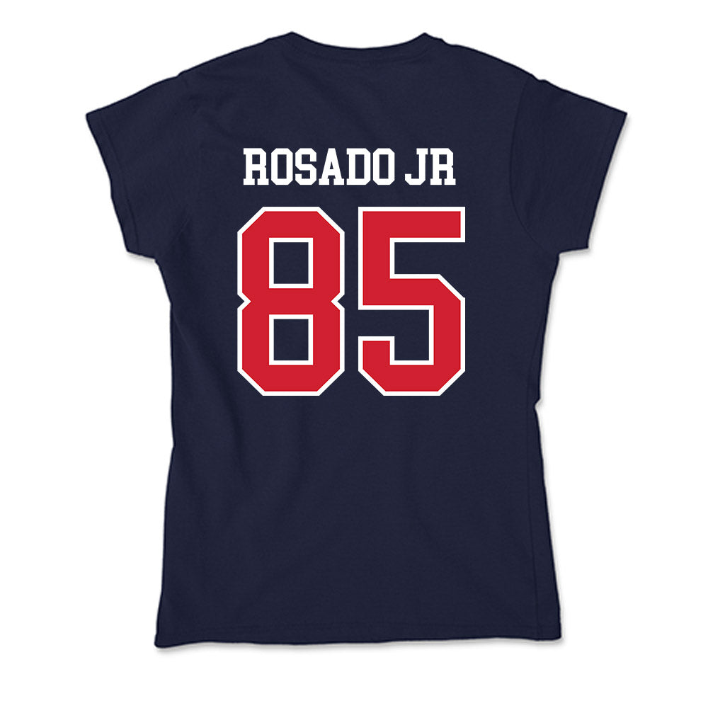 Robert Morris - NCAA Football : Justin Rosado Jr - Soft Style Women’s T-Shirt-1