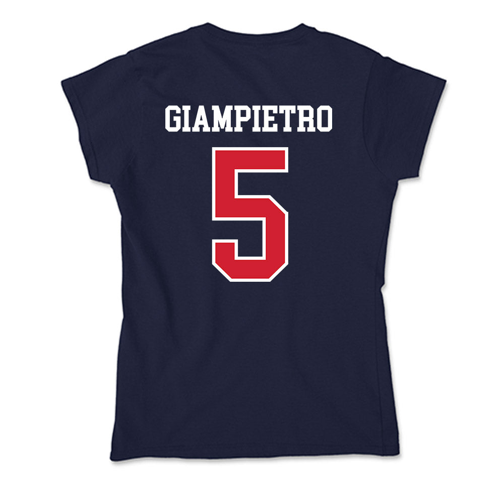 Robert Morris - NCAA Women's Ice Hockey : Alaina Giampietro - Soft Style Women’s T-Shirt-1