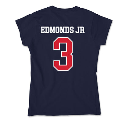 Robert Morris - NCAA Football : Tyvon Edmonds Jr - Soft Style Women’s T-Shirt-1
