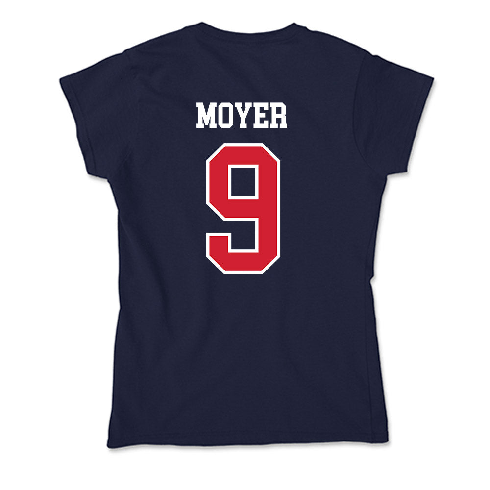 Robert Morris - NCAA Football : DJ Moyer - Soft Style Women’s T-Shirt-1