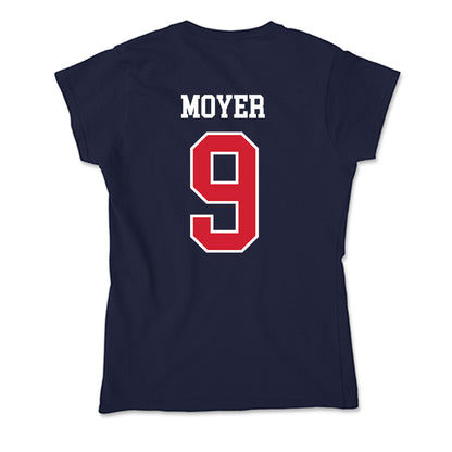 Robert Morris - NCAA Football : DJ Moyer - Soft Style Women’s T-Shirt-1