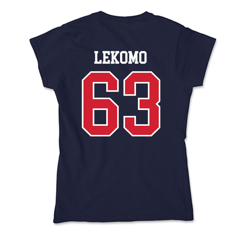Robert Morris - NCAA Football : Yann Lekomo - Soft Style Women’s T-Shirt-1