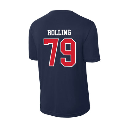 Robert Morris - NCAA Football : Jaden Rolling - Activewear T-Shirt-1