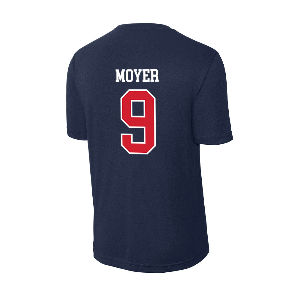 Robert Morris - NCAA Football : DJ Moyer - Activewear T-Shirt-1