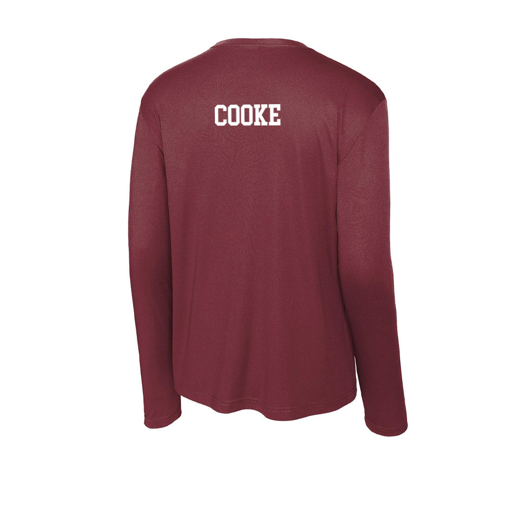 Winthrop - NCAA Men's Track & Field : Kendale Cooke - Activewear Long Sleeve T-Shirt-1