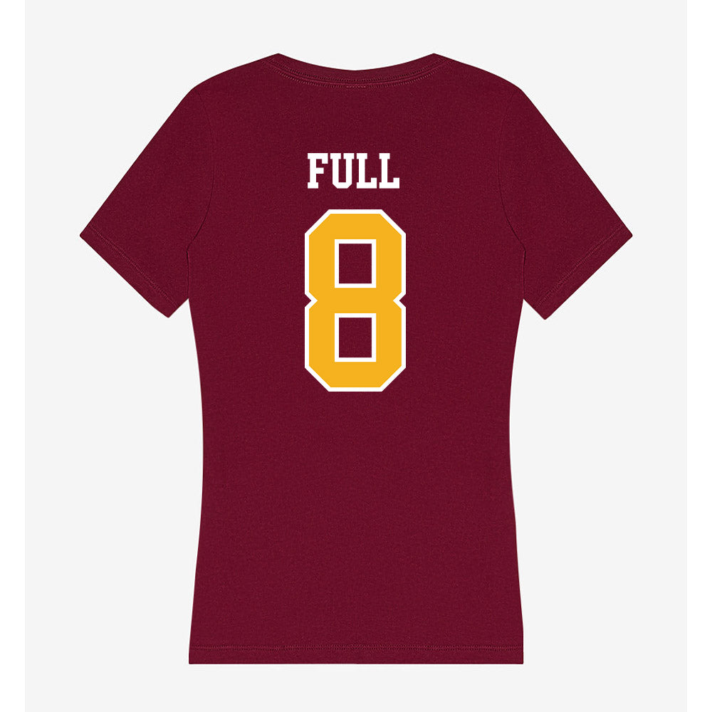 Winthrop - NCAA Women's Soccer : Kylie Full - Women's V-Neck T-Shirt-1