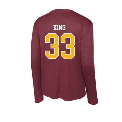 Winthrop - NCAA Softball : Aspen King - Activewear Long Sleeve T-Shirt-1