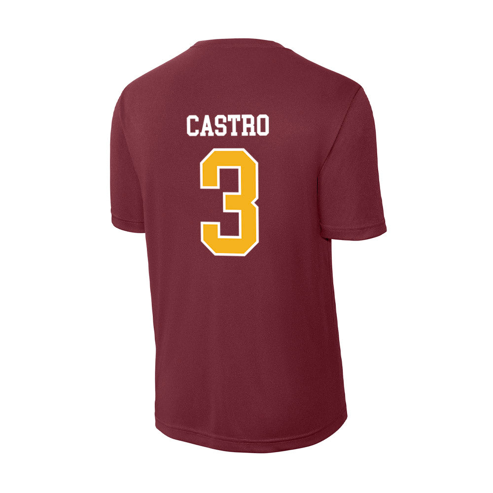 Winthrop - NCAA Men's Soccer : Emidio Castro - Activewear T-Shirt-1
