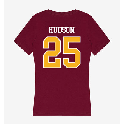 Winthrop - NCAA Women's Lacrosse : Kellan Hudson - Women's V-Neck T-Shirt-1