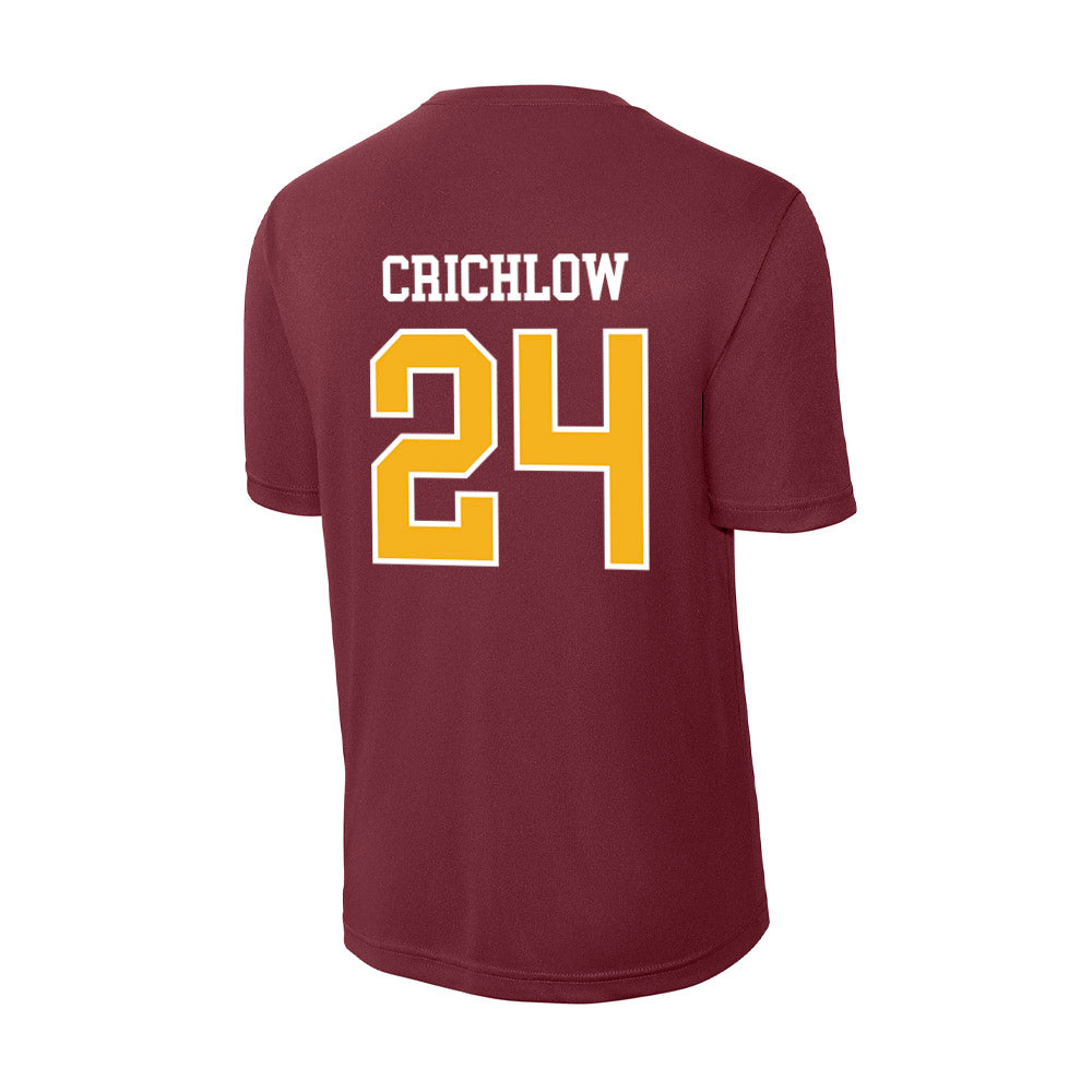 Winthrop - NCAA Men's Soccer : Emory Crichlow - Activewear T-Shirt-1