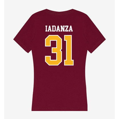 Winthrop - NCAA Women's Lacrosse : Courtney Iadanza - Women's V-Neck T-Shirt-1