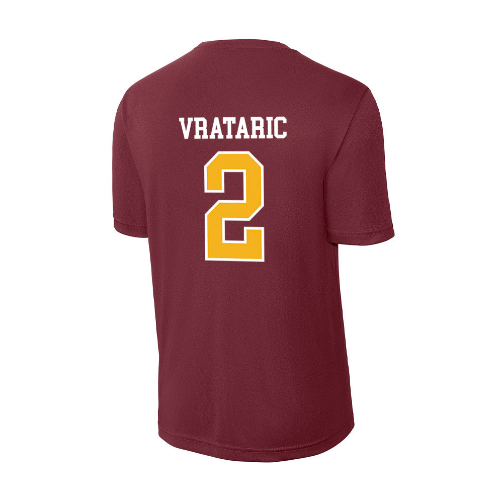 Winthrop - NCAA Men's Soccer : Dragen Vrataric - Activewear T-Shirt-1