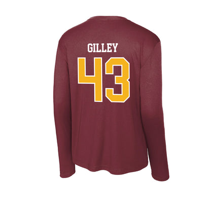 Winthrop - NCAA Baseball : Brayden Gilley - Activewear Long Sleeve T-Shirt-1