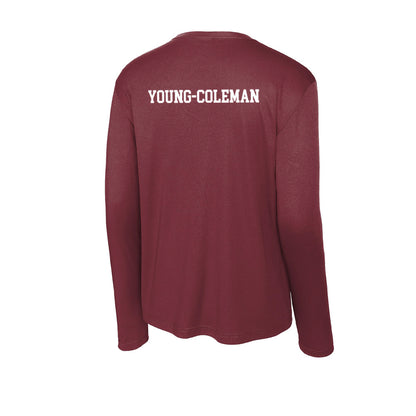 Winthrop - NCAA Women's Track & Field : Katlyn Young-Coleman - Activewear Long Sleeve T-Shirt-1