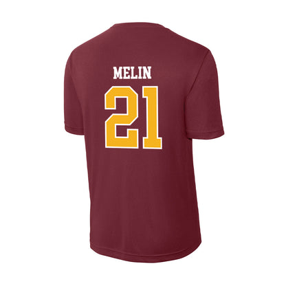 Winthrop - NCAA Women's Soccer : Camdyn Melin - Activewear T-Shirt-1