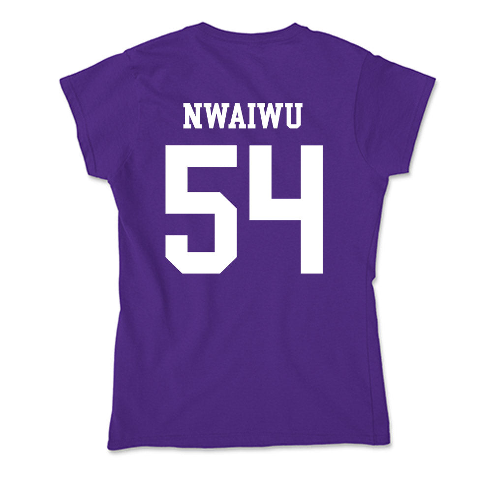 SFA - NCAA Football : Chimdia Nwaiwu - Soft Style Women’s T-Shirt-1