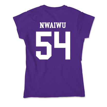 SFA - NCAA Football : Chimdia Nwaiwu - Soft Style Women’s T-Shirt-1