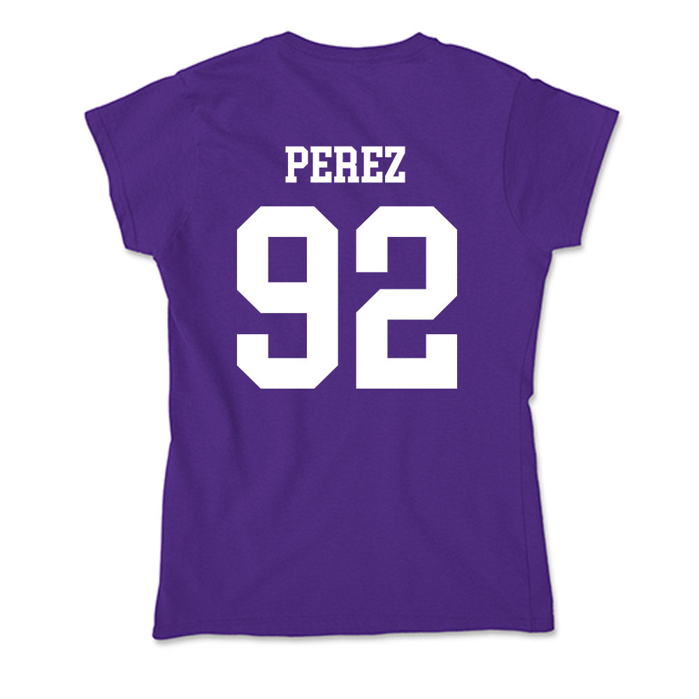 SFA - NCAA Football : Nicholas Perez - Soft Style Women’s T-Shirt-1