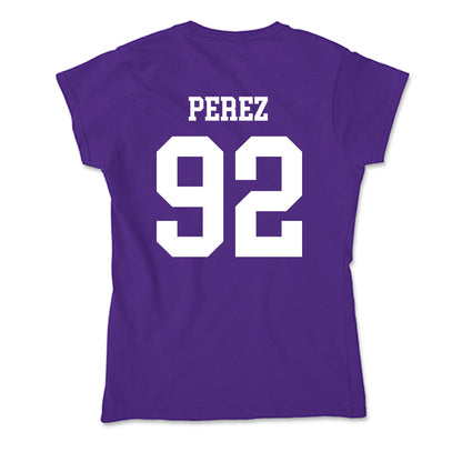 SFA - NCAA Football : Nicholas Perez - Soft Style Women’s T-Shirt-1