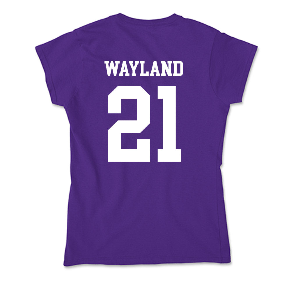 SFA - NCAA Football : Clayton Wayland - Soft Style Women’s T-Shirt-1