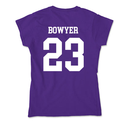 SFA - NCAA Baseball : Reid Bowyer - Soft Style Women’s T-Shirt-1