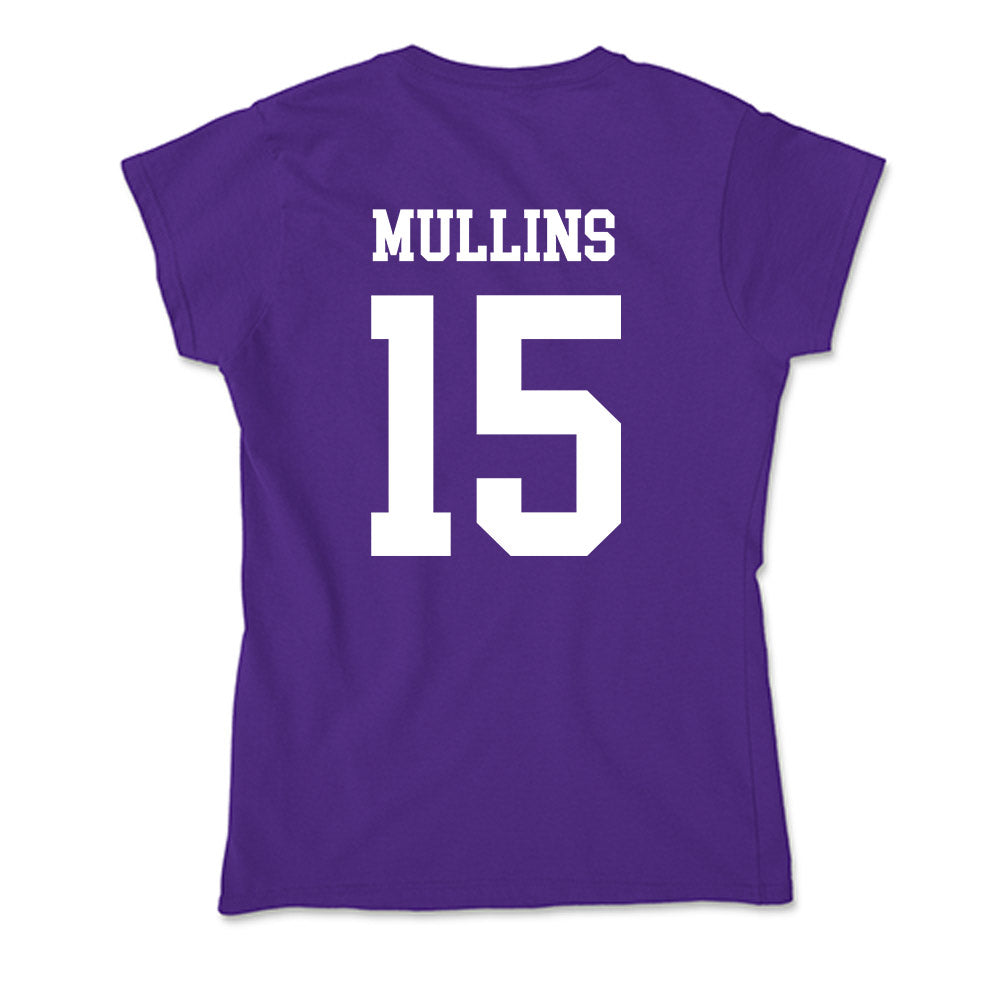 SFA - NCAA Baseball : Dalton Mullins - Soft Style Women’s T-Shirt-1
