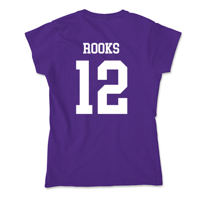 SFA - NCAA Football : Jacob Rooks - Soft Style Women’s T-Shirt-1
