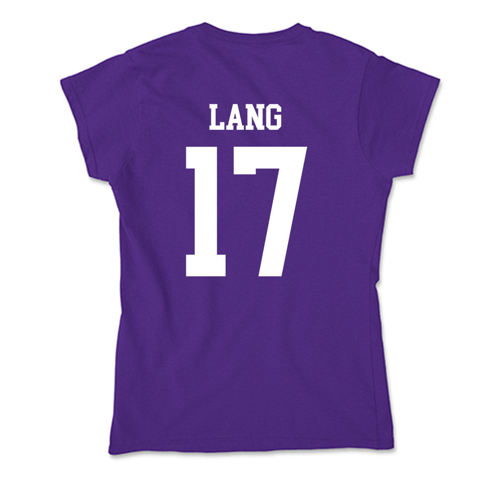 SFA - NCAA Football : Donovan Lang - Soft Style Women’s T-Shirt-1