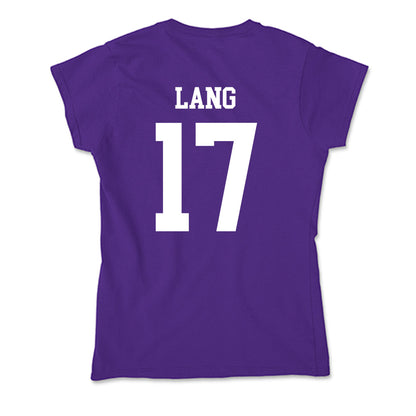 SFA - NCAA Football : Donovan Lang - Soft Style Women’s T-Shirt-1