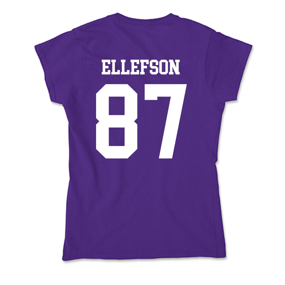 SFA - NCAA Football : Riley Ellefson - Soft Style Women’s T-Shirt-1