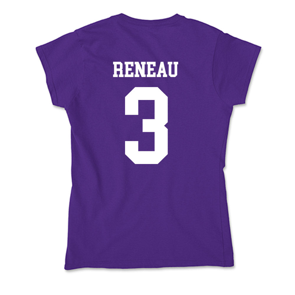 SFA - NCAA Softball : Chloe Reneau - Soft Style Women’s T-Shirt-1