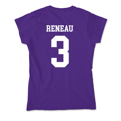SFA - NCAA Softball : Chloe Reneau - Soft Style Women’s T-Shirt-1