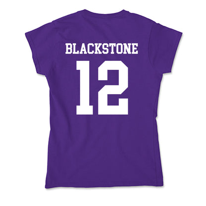 SFA - NCAA Women's Basketball : Faith Blackstone - Soft Style Women’s T-Shirt-1
