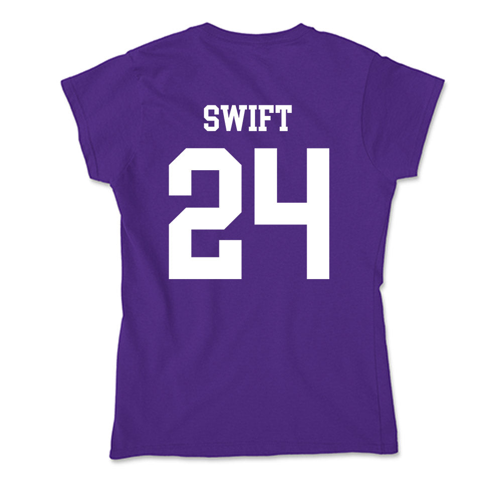 SFA - NCAA Baseball : Julian Swift - Soft Style Women’s T-Shirt-1