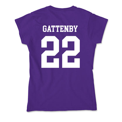 SFA - NCAA Women's Bowling : Carlen Gattenby - Soft Style Women’s T-Shirt-1
