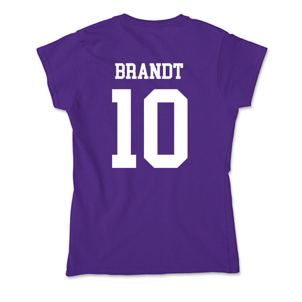 SFA - NCAA Women's Soccer : Avery Brandt - Soft Style Women’s T-Shirt-1