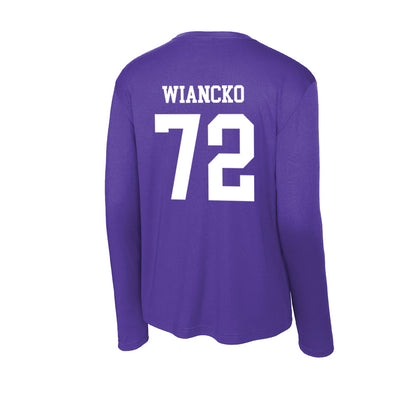 SFA - NCAA Football : Darren Wiancko - Activewear Long Sleeve T-Shirt-1